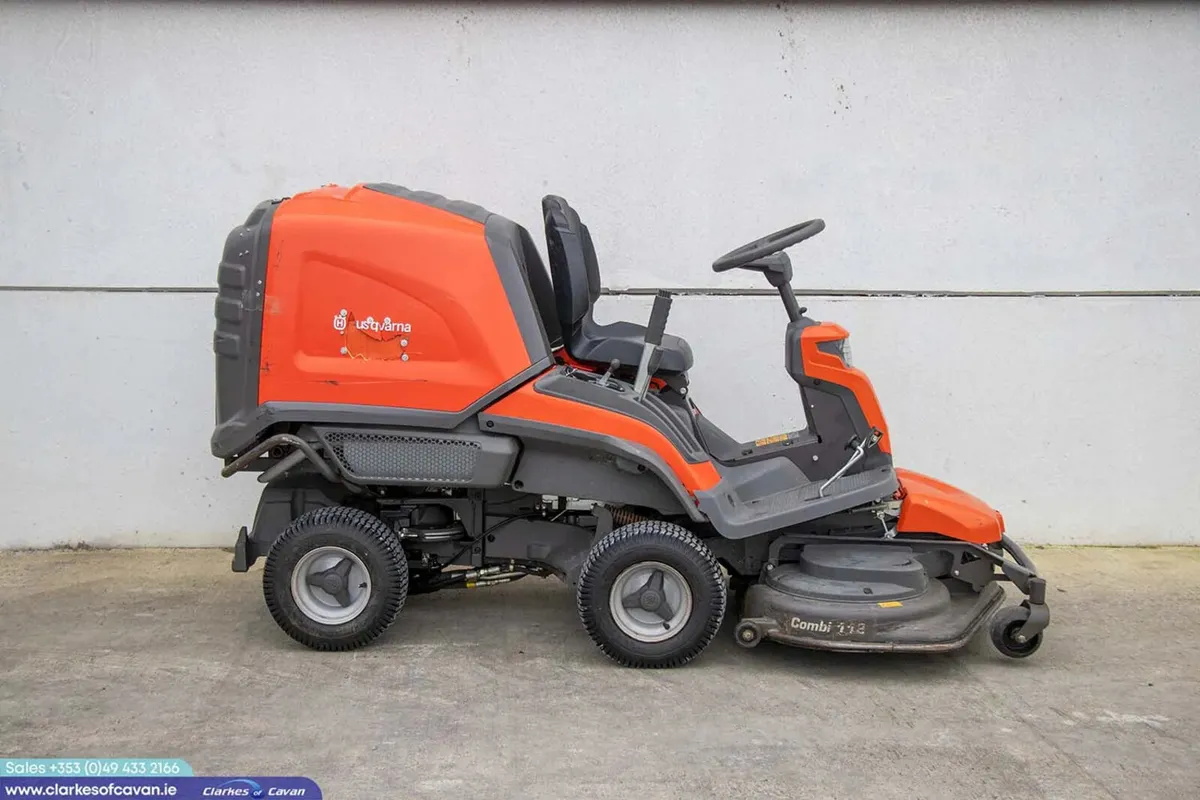 Used 2020 Husqvarna R320Ts AWD Lawnmower - Image 2
