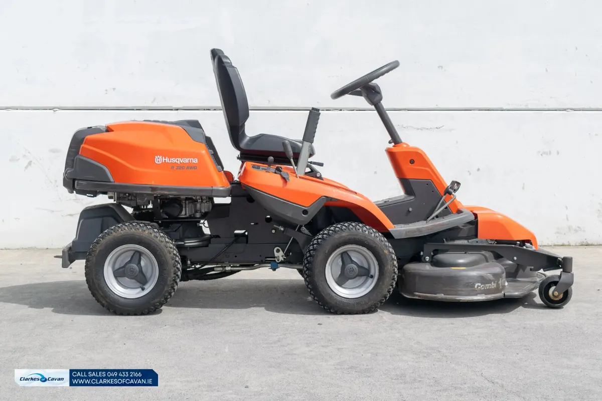 Used Husqvarna R320Ts AWD Lawnmower - Image 4