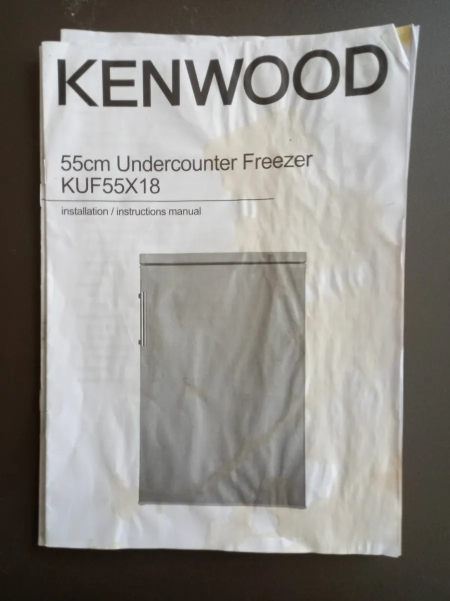 Kenwood Fridge and a Kenwood freezer - Image 3