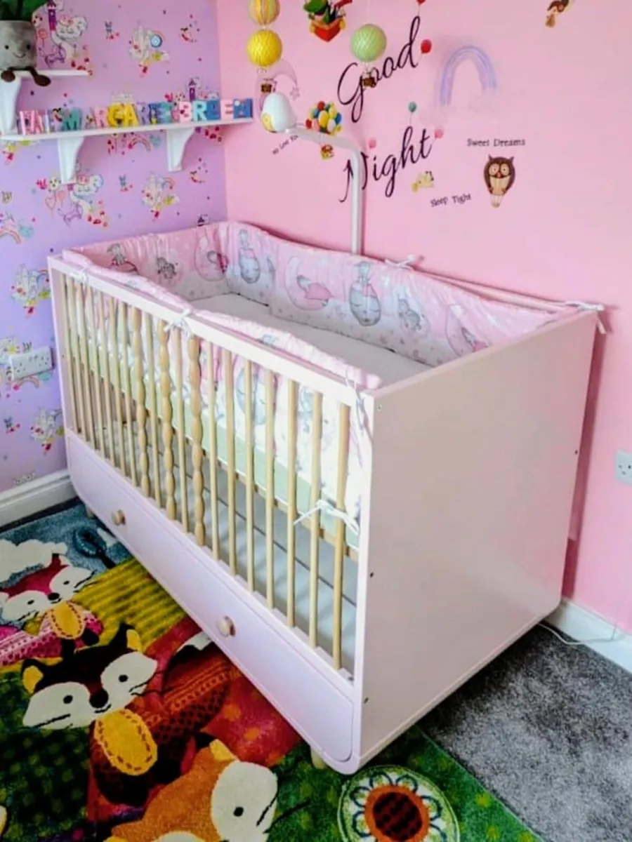 Cot bed, Ikea Myllra Cotbed