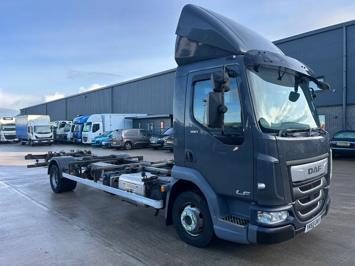 September 2019 DAF LF 180 7.5T Chassis Cab - Image 1
