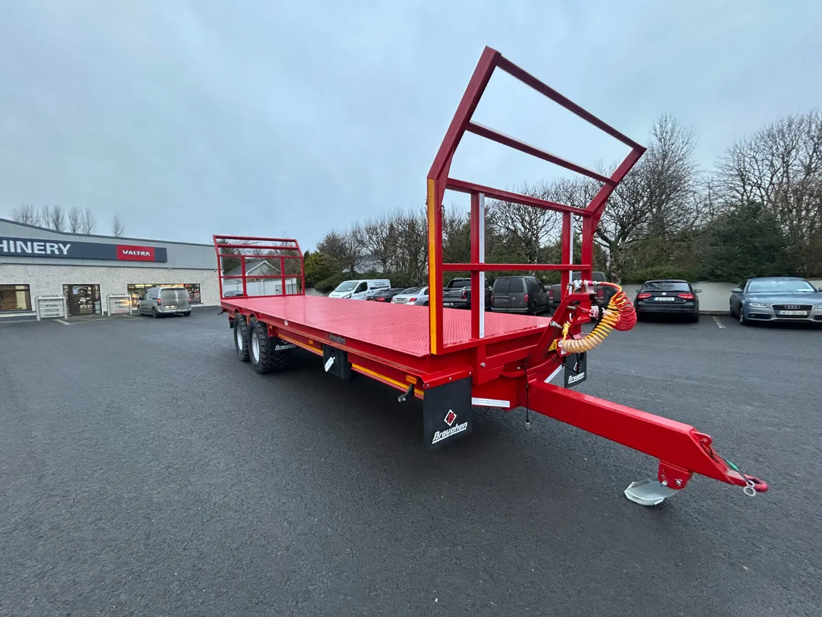 28ft Broughan bale trailer ex stock - Image 1