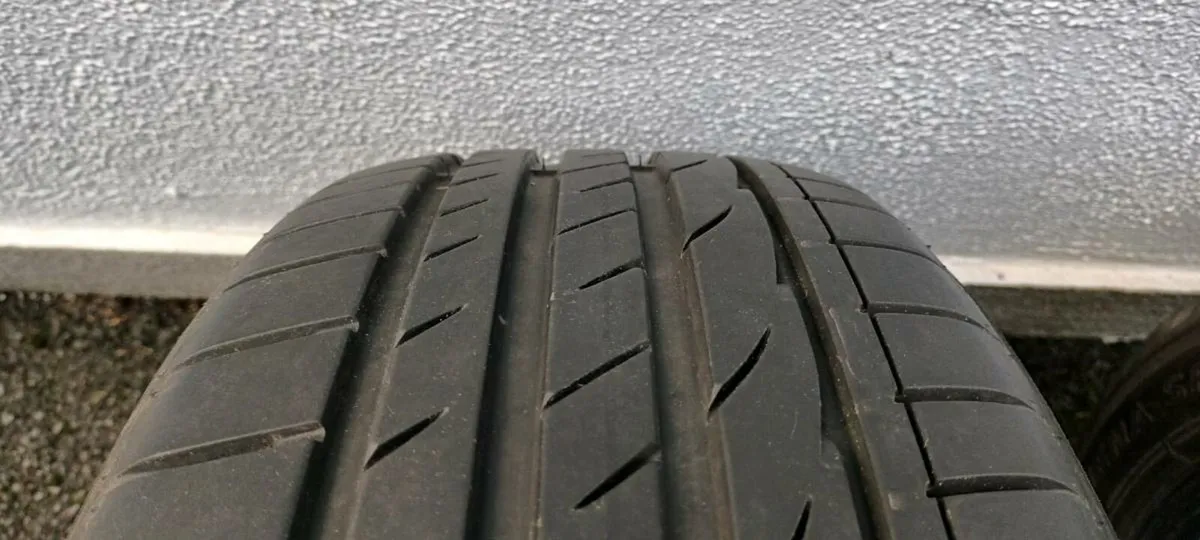 Two 17 inch tyres 225/55/17. - Image 1