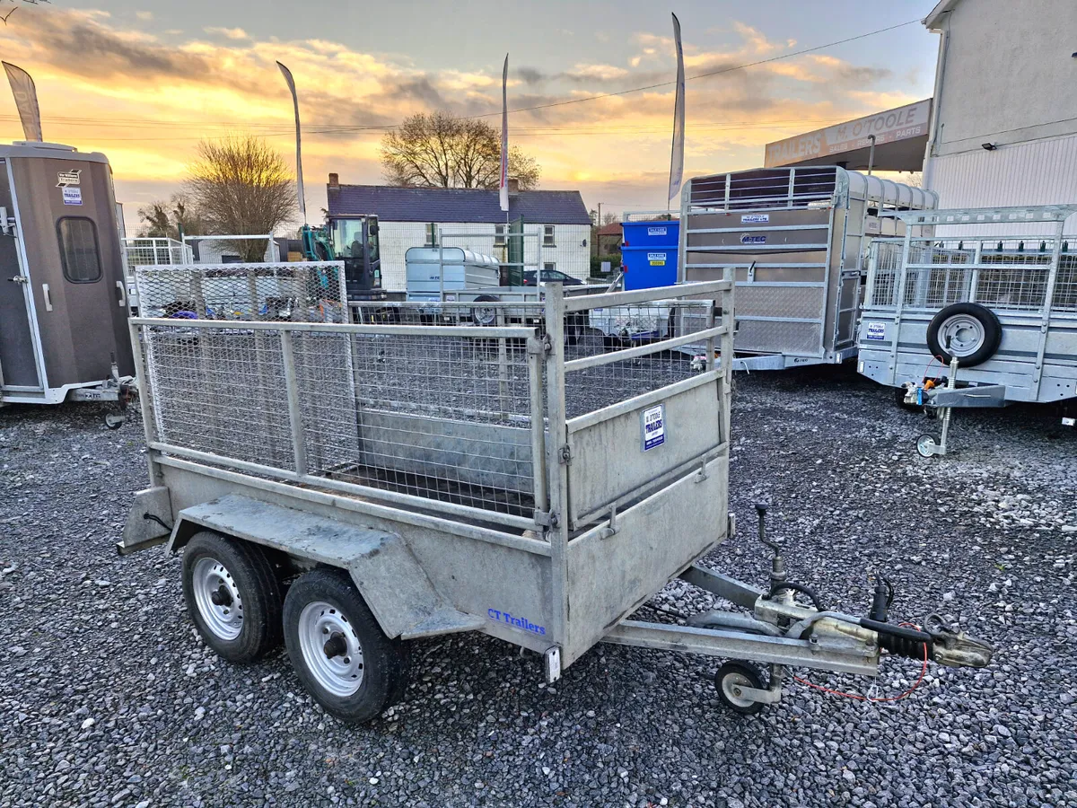 8' x 4'  GENERAL PURPOSE  CAR TRAILER - Image 1