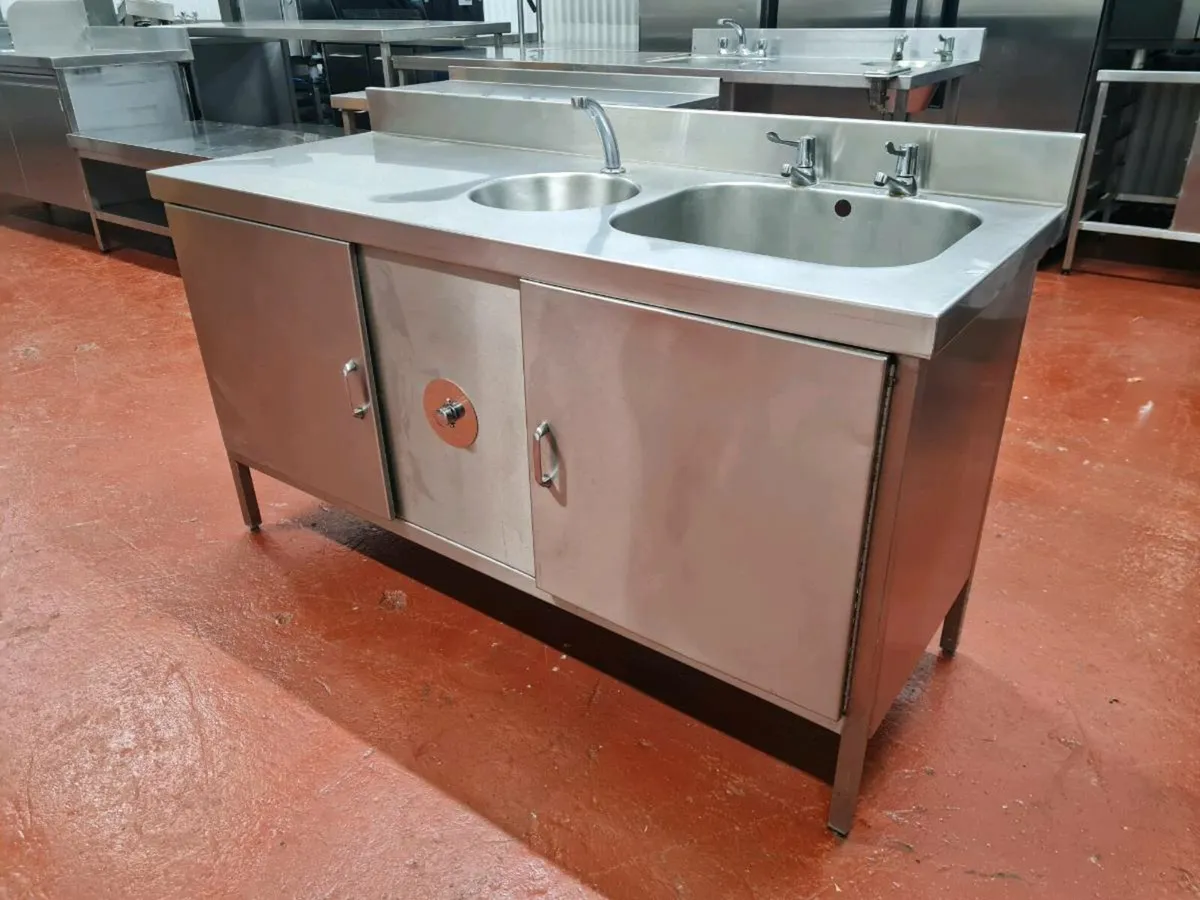Stainless Steel Sink Cabinet - Image 1