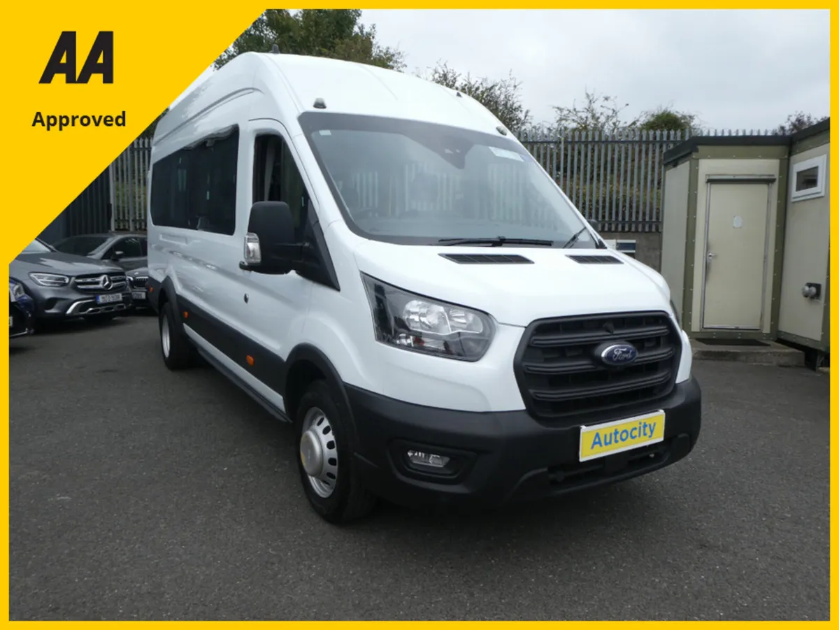Ford Transit BUS 17seats, isofix, reverse camera, - Image 1