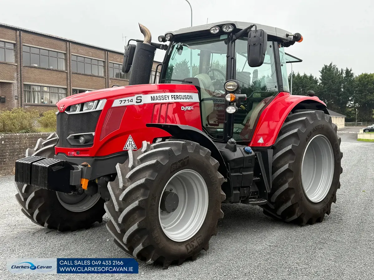 2018 Massey Ferguson 7714S - As New - Image 2