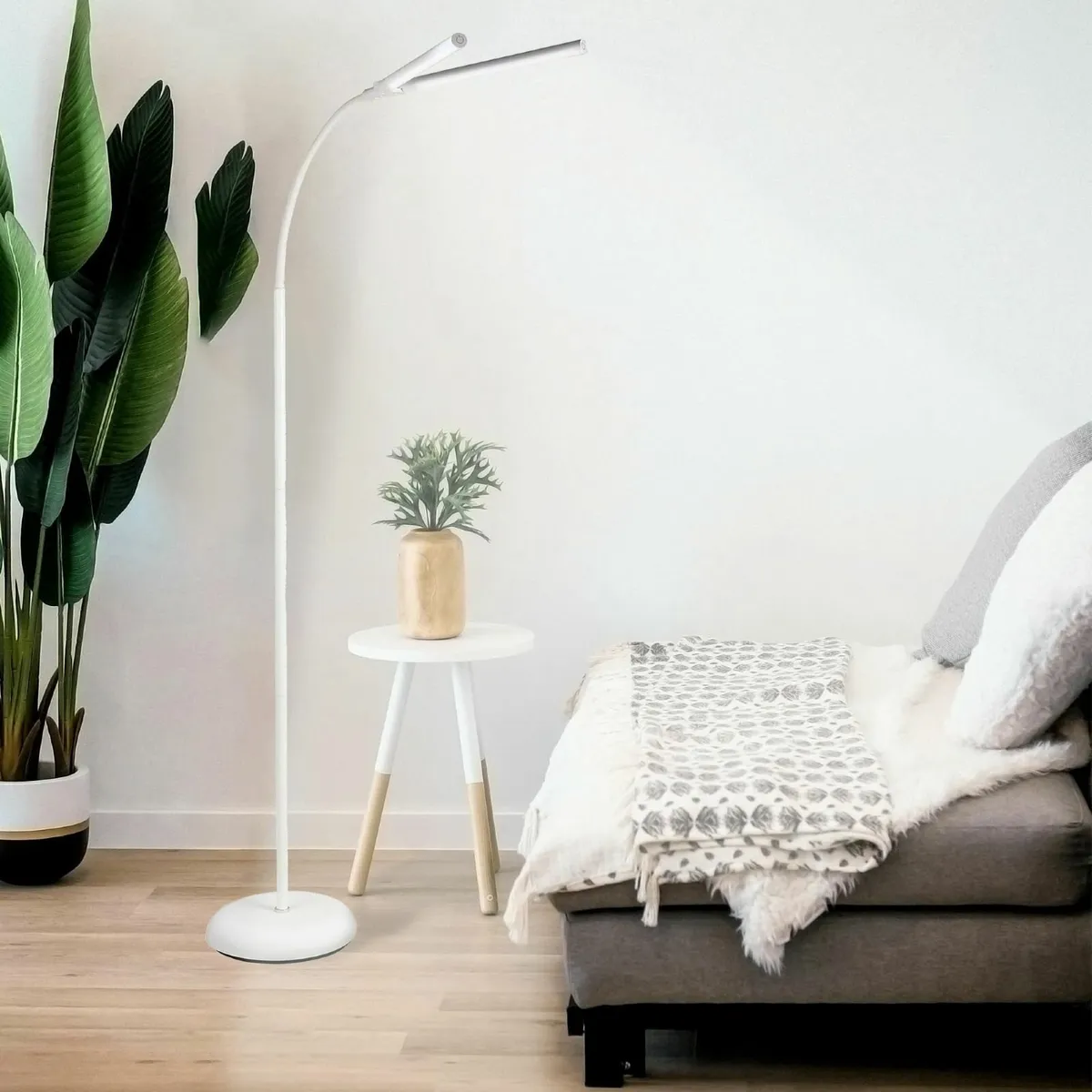 Natural Daylight Floor Lamp – Twin Lights for - Image 2