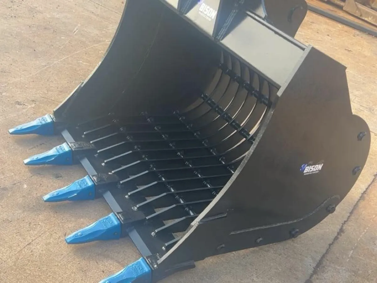 3-20T Excavator Riddle Buckets - Image 3