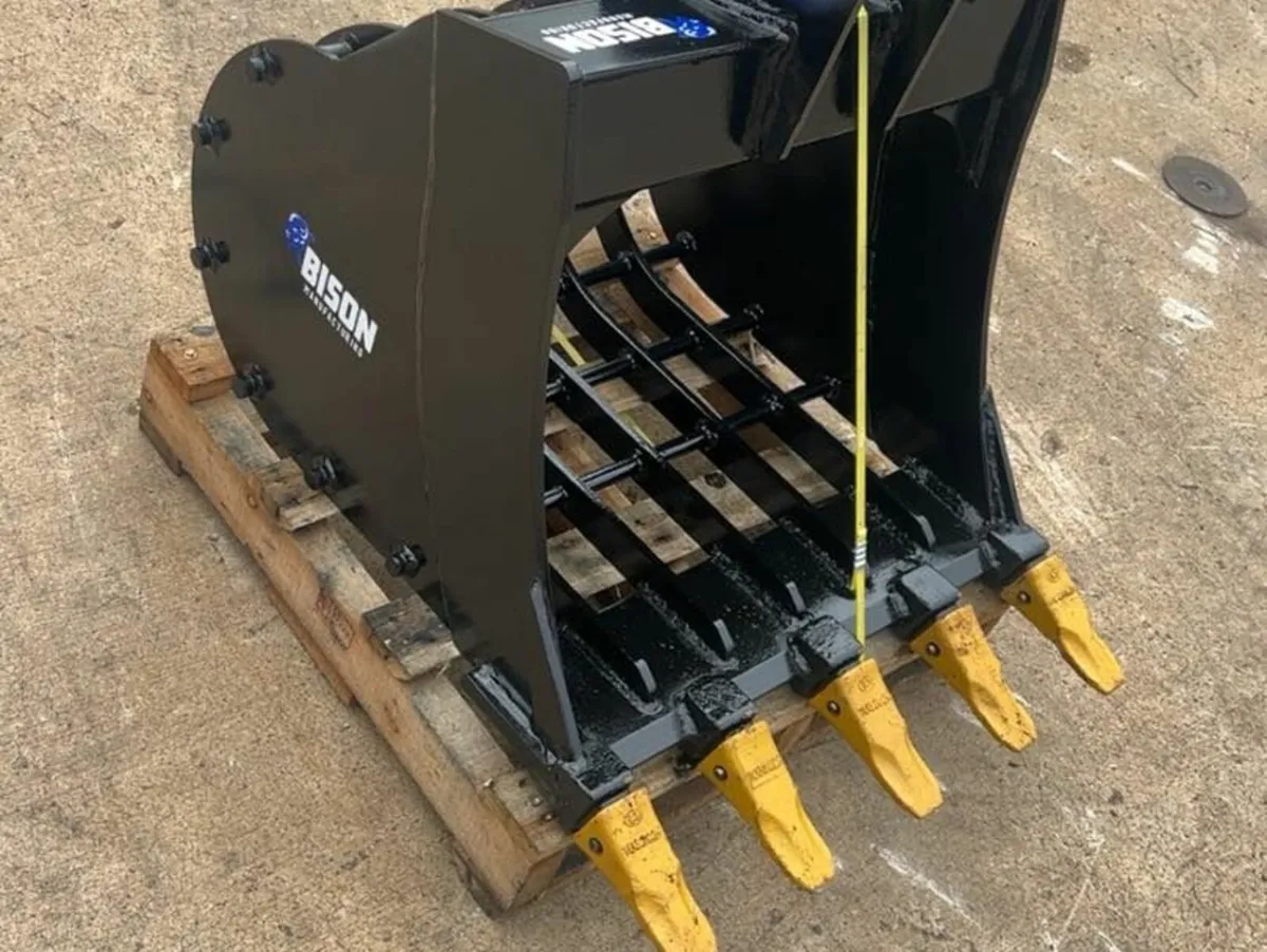 3-20T Excavator Riddle Buckets - Image 1