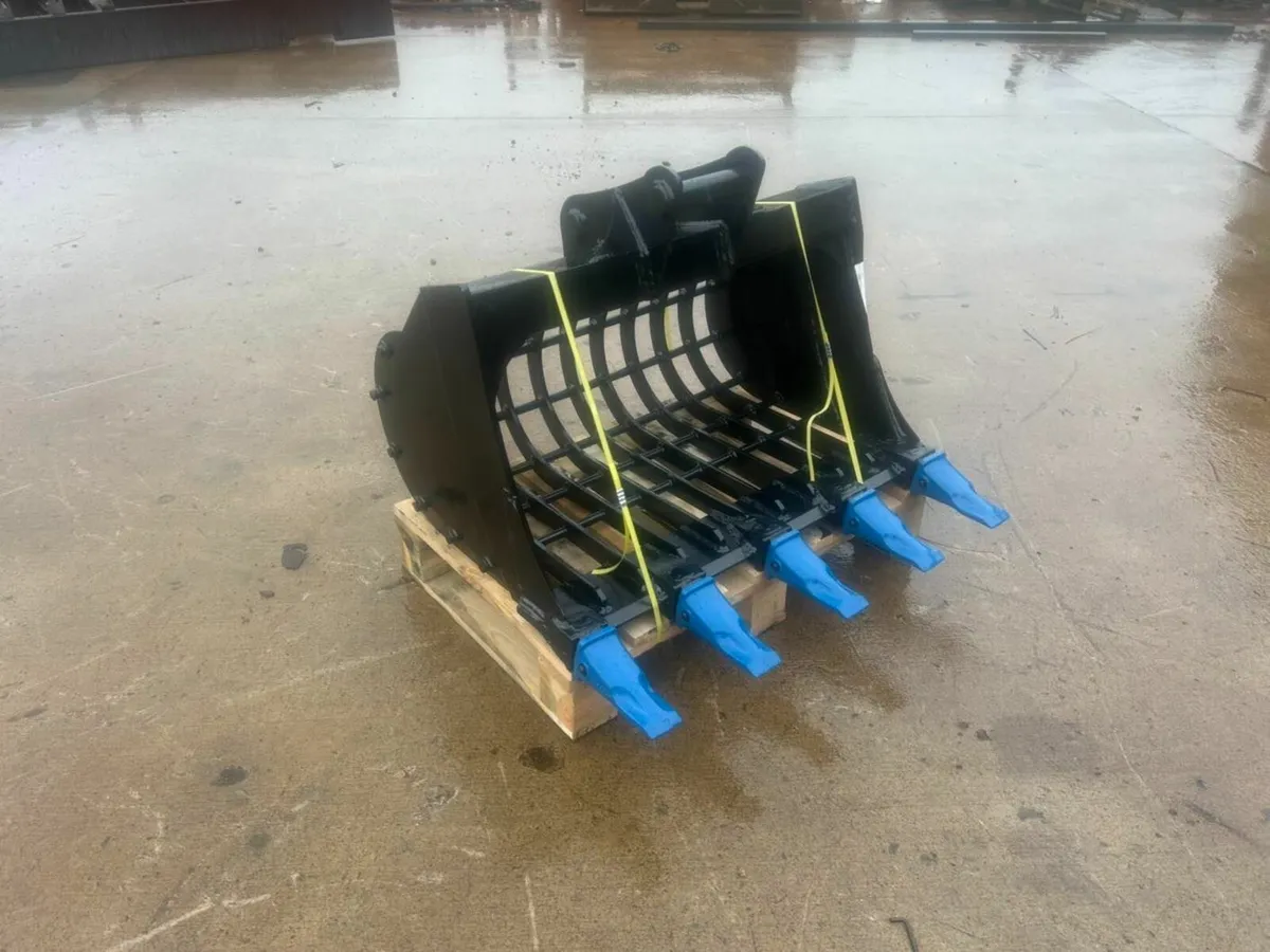 3-20T Excavator Riddle Buckets - Image 2