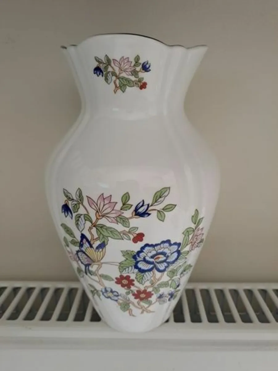 Silver Wedding Royal Tara vase - Image 2