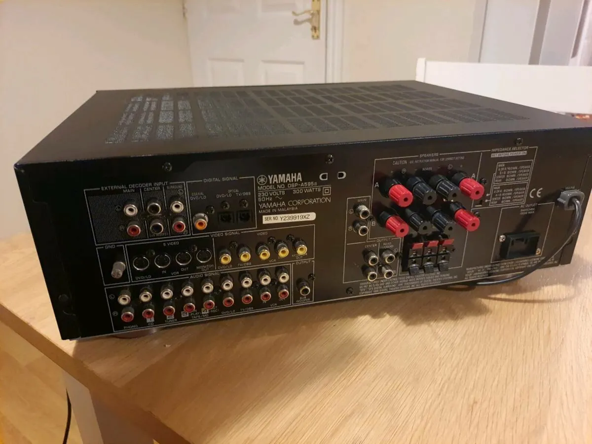 YAMAHA DSP-A595a AV AMPLIFIER - Image 4
