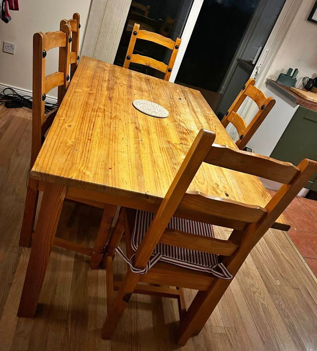 Very Solid 5Ft Kitchen Dining Table - Can Deliver - Image 1