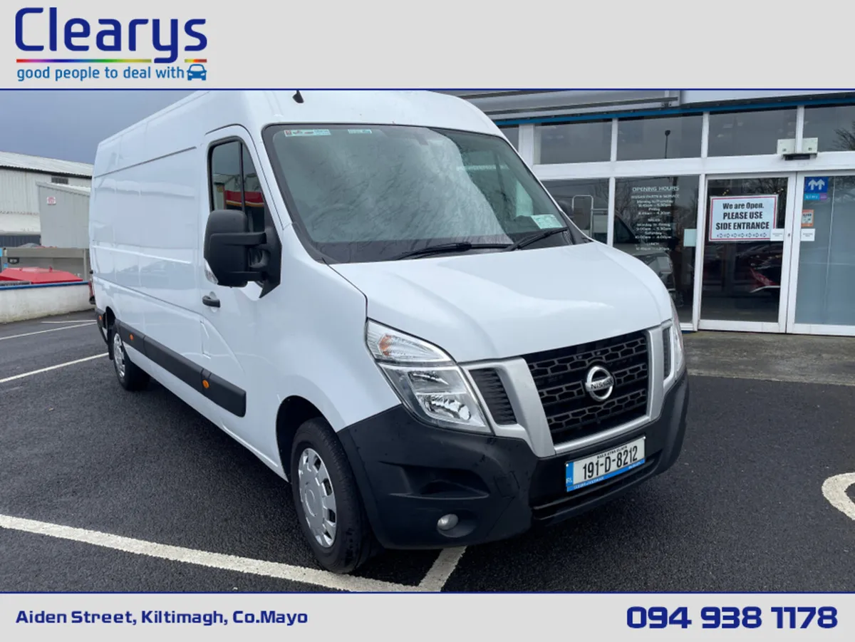 Nissan NV400 L3 H2 FWD 130 270 REAR D DOORS E - Image 1