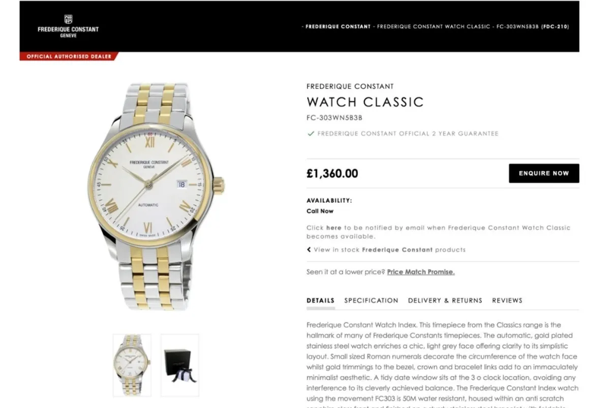 Frererique Constant Classic - Image 2