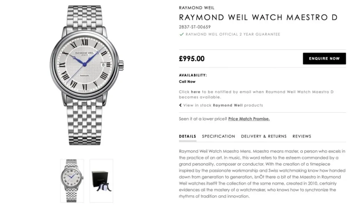 Raymond Weil Maestro - Image 3