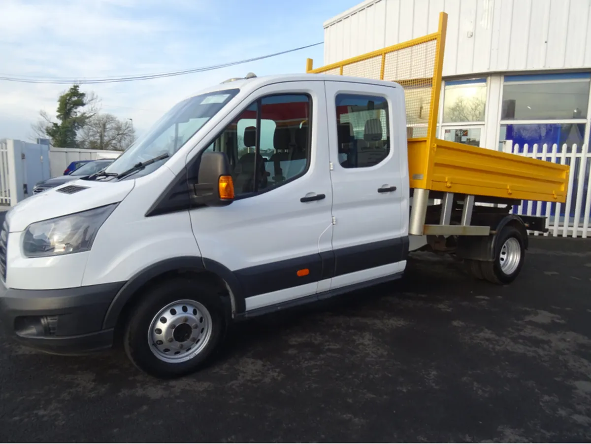 Ford Transit 7 Seater Crew Cab Tipper 9ft - Image 2