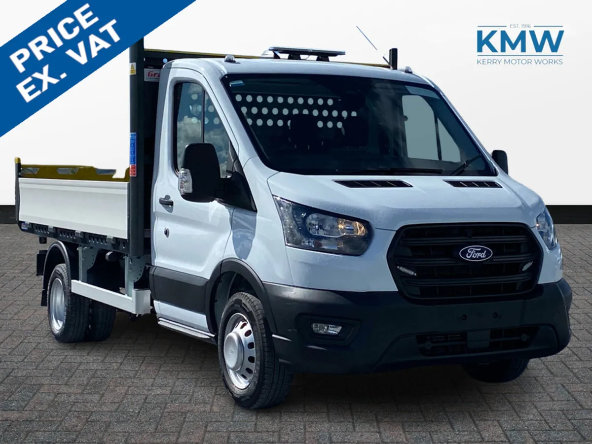 Ford Transit 2.0 TDCI MWB Tipper 165 BHP..Twin whe - Image 1