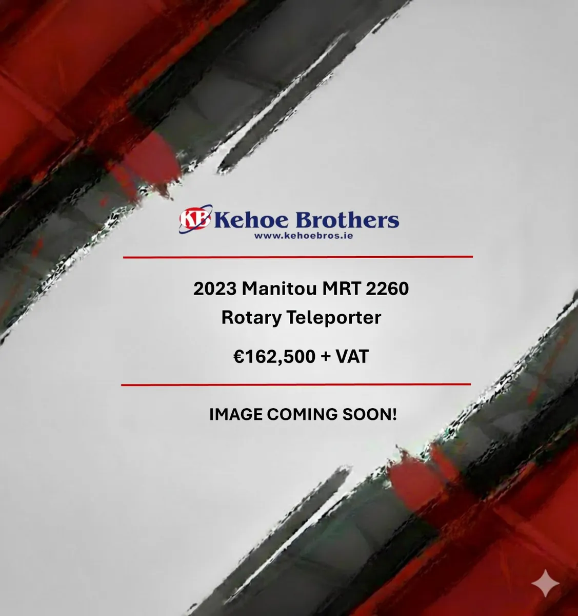 2023 Manitou MRT 2260 Rotary  - €162,500 + VAT