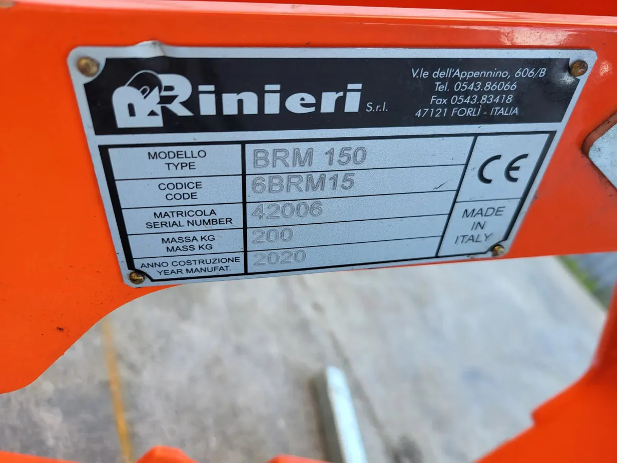 2020 Rinieri BRM150 Hedge Trimmer - Image 3