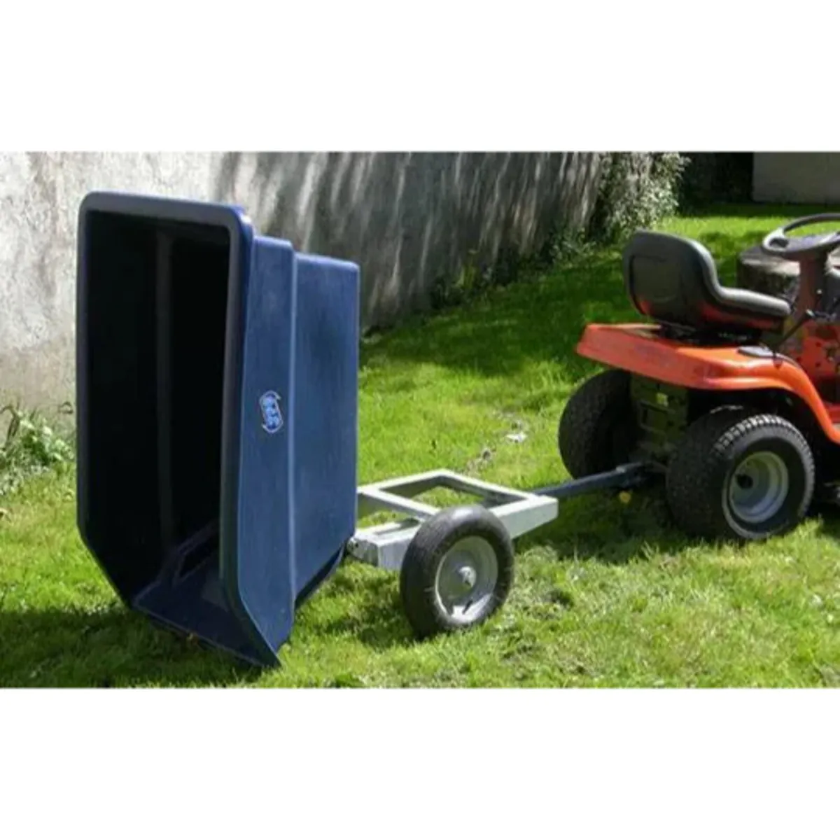 New JFC Lawnmower Tipping Trailer 250 Litre - Image 2