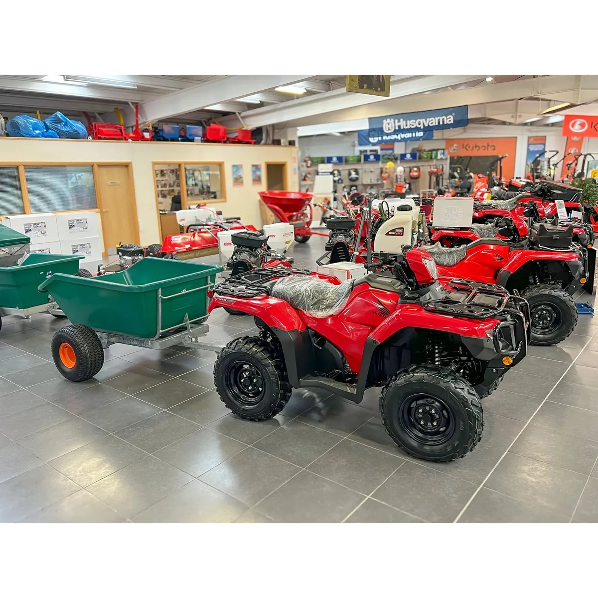 New JFC Quad Tipping Trailer 500 Litre - Image 1