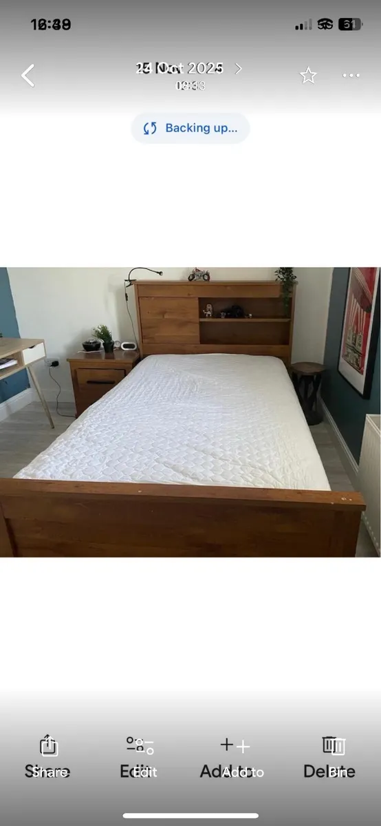 Small double bed - Image 1