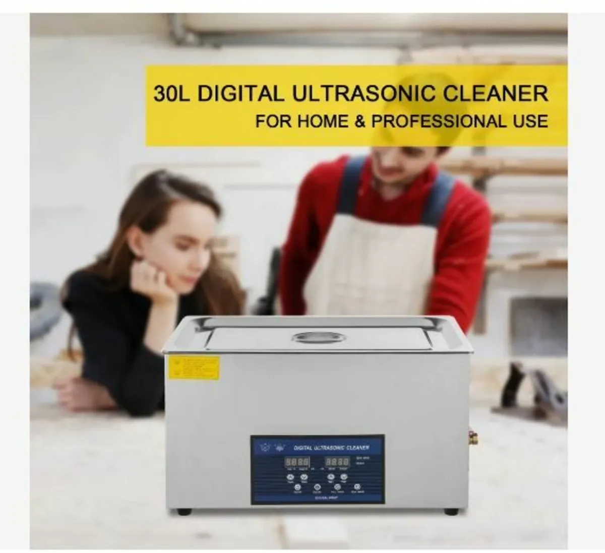 30L Ultrasonic Cleaner Dual Frequency Ultrasonic - Image 2