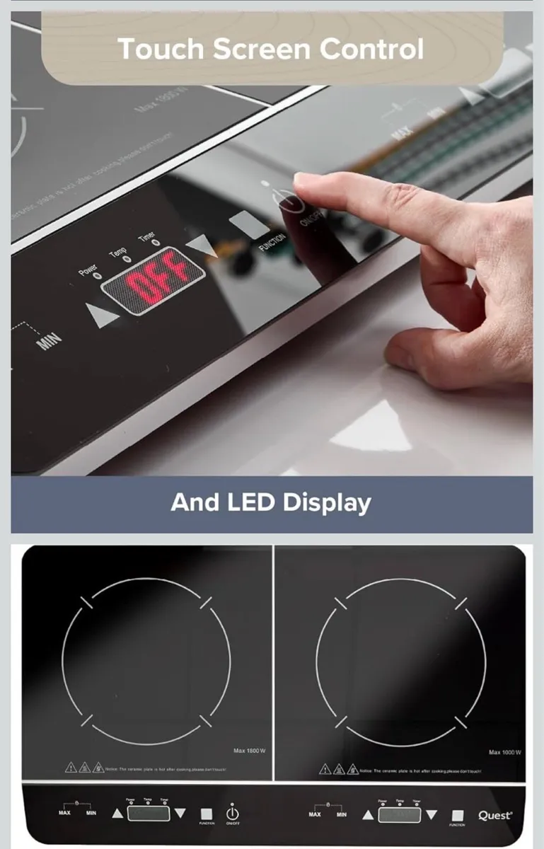 Dual induction hob - Image 2
