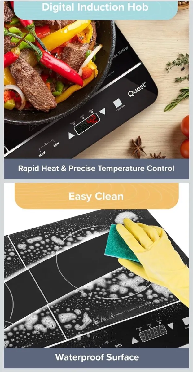 Dual induction hob - Image 4