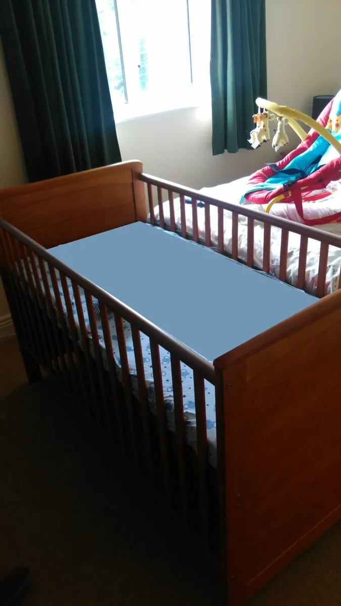 Wooden Cot Bed **Free** - Image 2