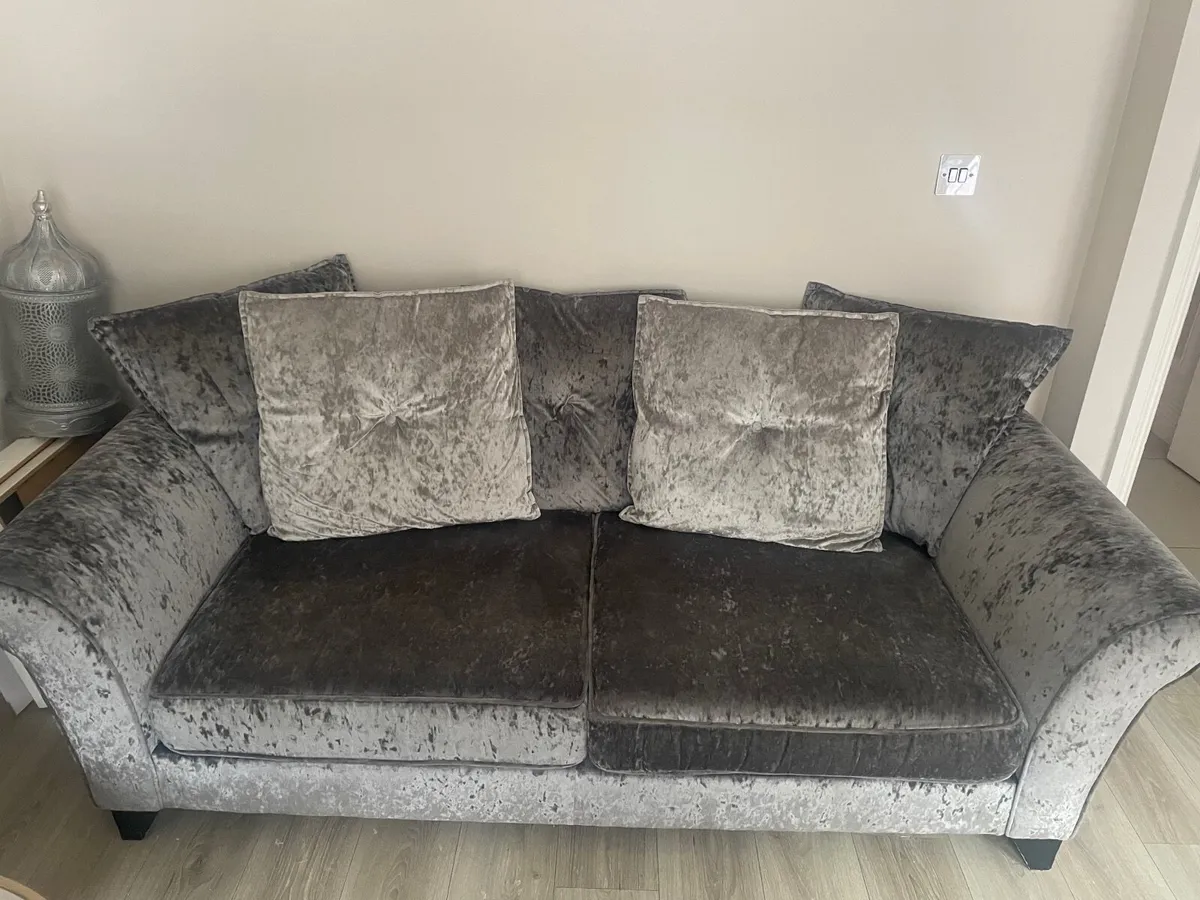 Sofa 3 seater x2 - Image 1