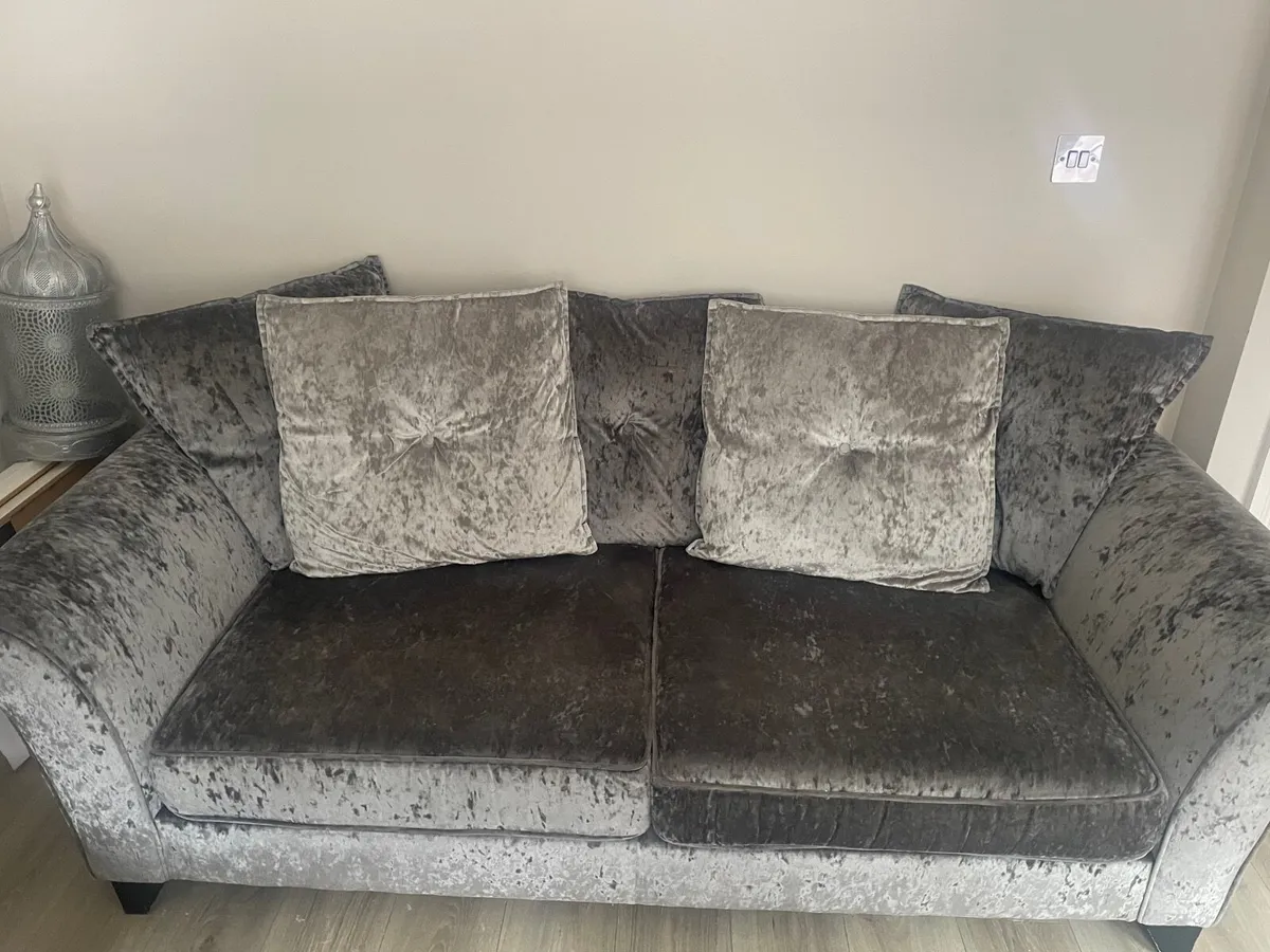 Sofa 3 seater x2 - Image 2