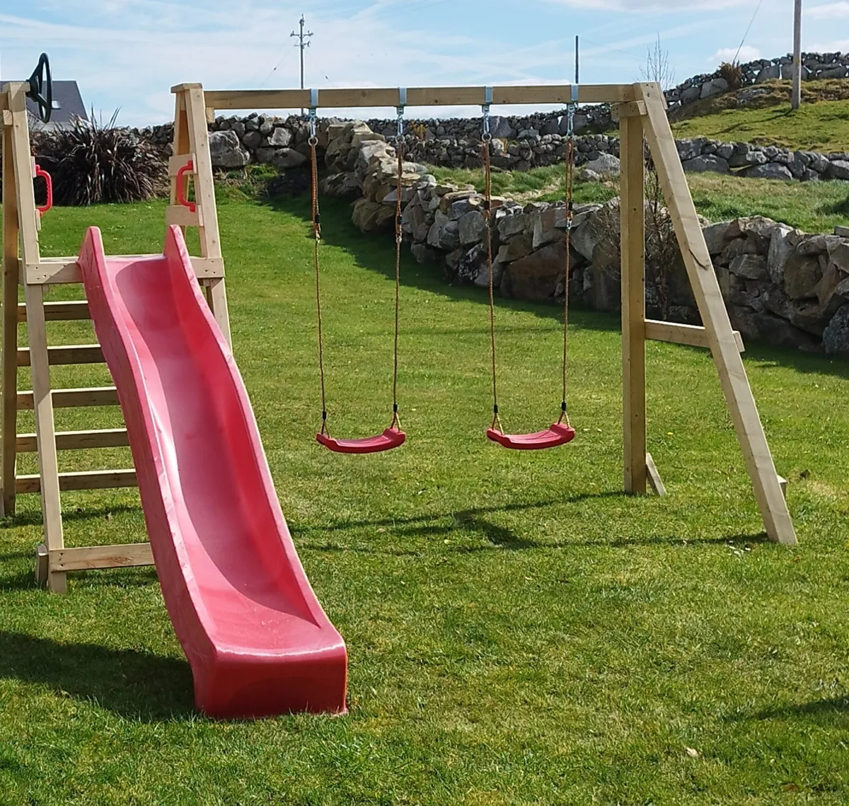 Playhouse - Climbing Frame -Swings - Image 3
