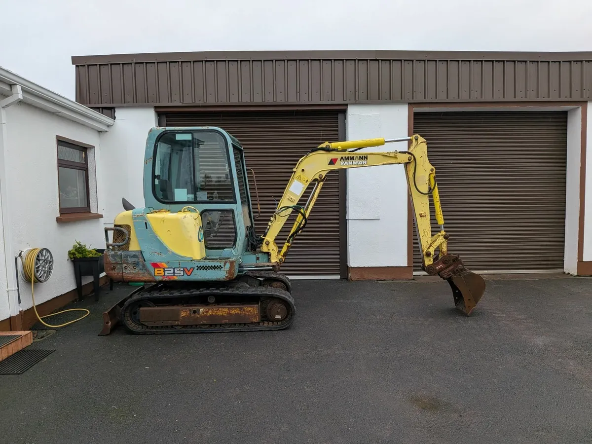 Yanmar B25V 2006 Excavator – excellent cond - Image 1