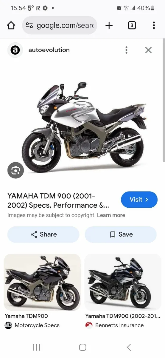 Tdm 900 for breaking