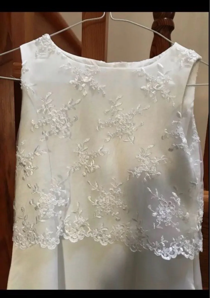 Communion Dress- Paul Costello Size 8 - Image 4