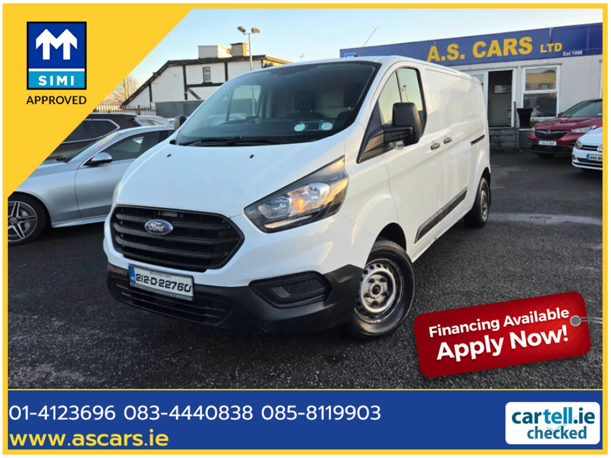 Ford Transit Custom LWB 2.0 T ** 1 OWNER IRISH VEH - Image 1
