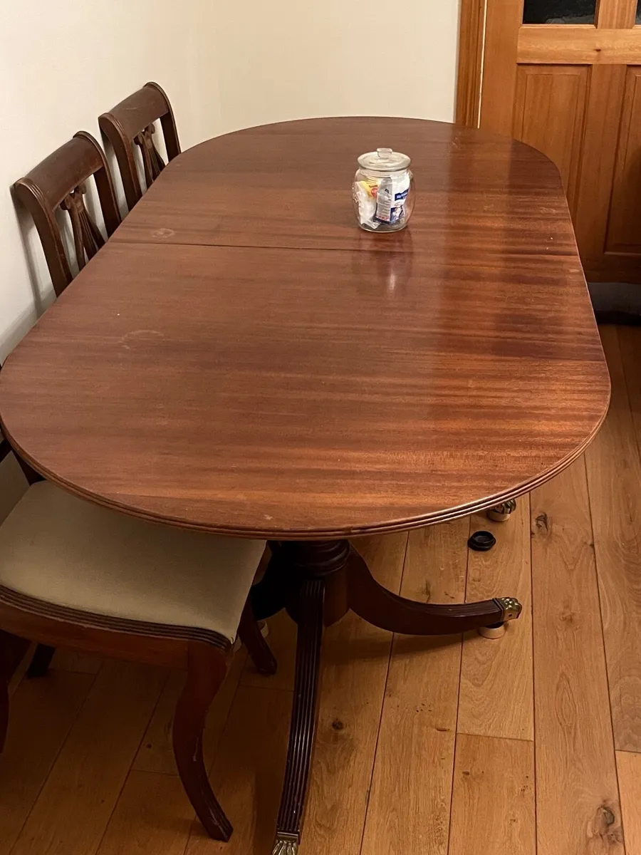 Dining room table and chairs for sale - Image 3