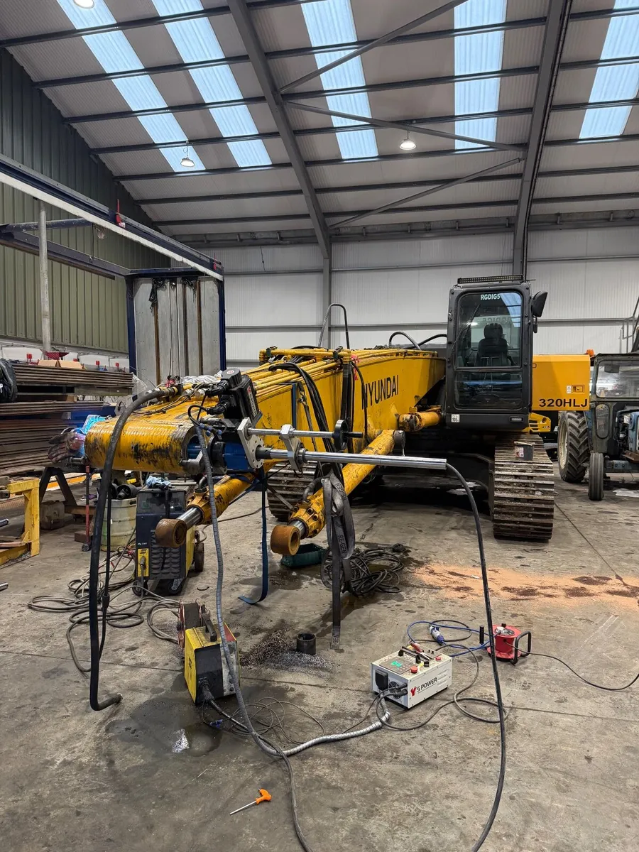 Line boring/welding repair - Image 1