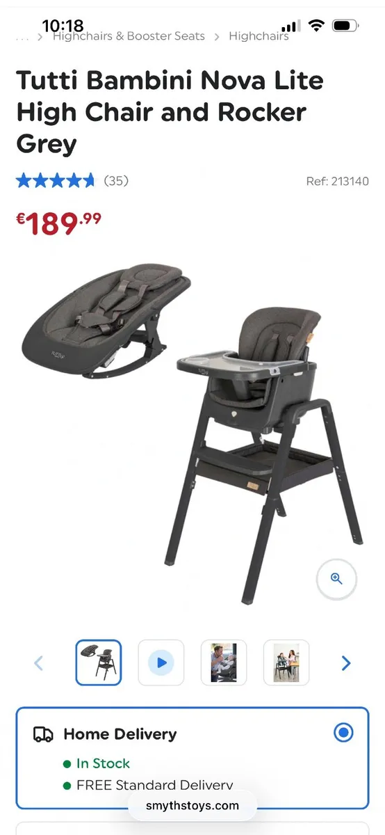 Tutti High chair NEED GONE - Image 2