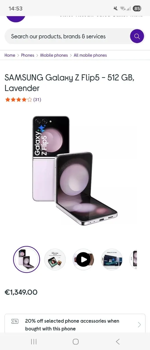 Samsung Z Flip 5 - Image 1