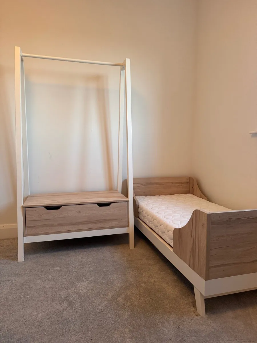 Mamas and papas Lawson wardrobe and bed set