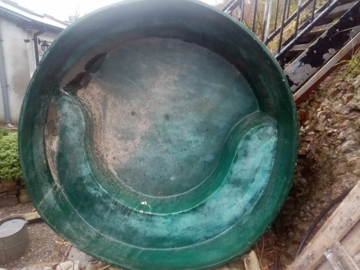 LARGE FIBREGLASS POND CARP   1.8M DIAMETER HEAVY - Image 1