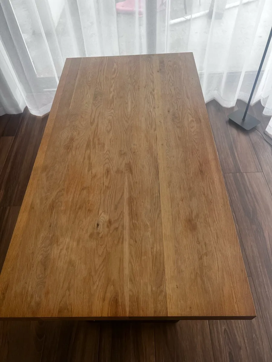 EZ Living Calia Solid Wood Extendable Dining Table - Image 1