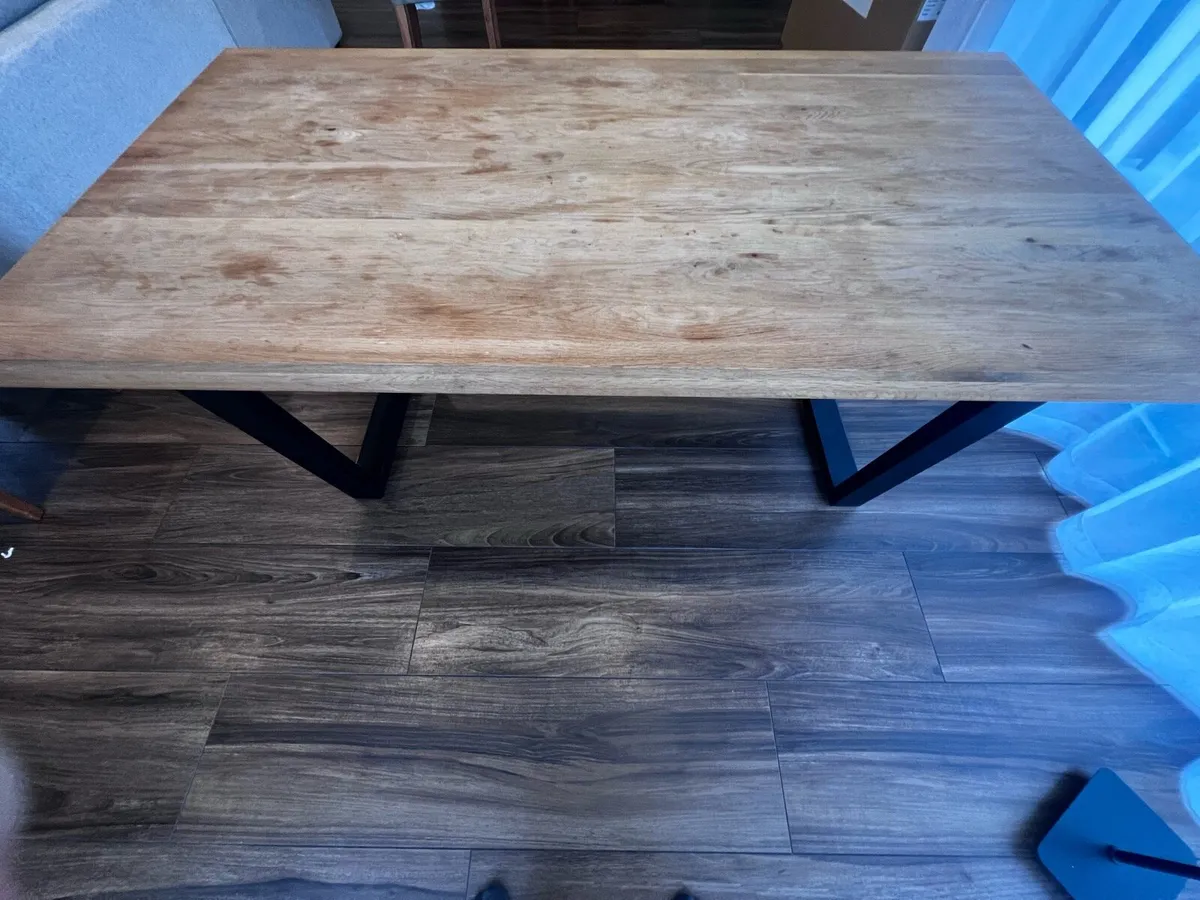 EZ Living Calia Solid Wood Extendable Dining Table - Image 3