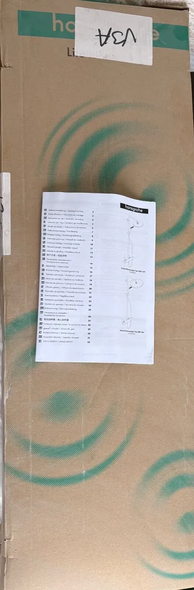 Hansgrohe Croma Thermostat Chrome Shower - Image 2