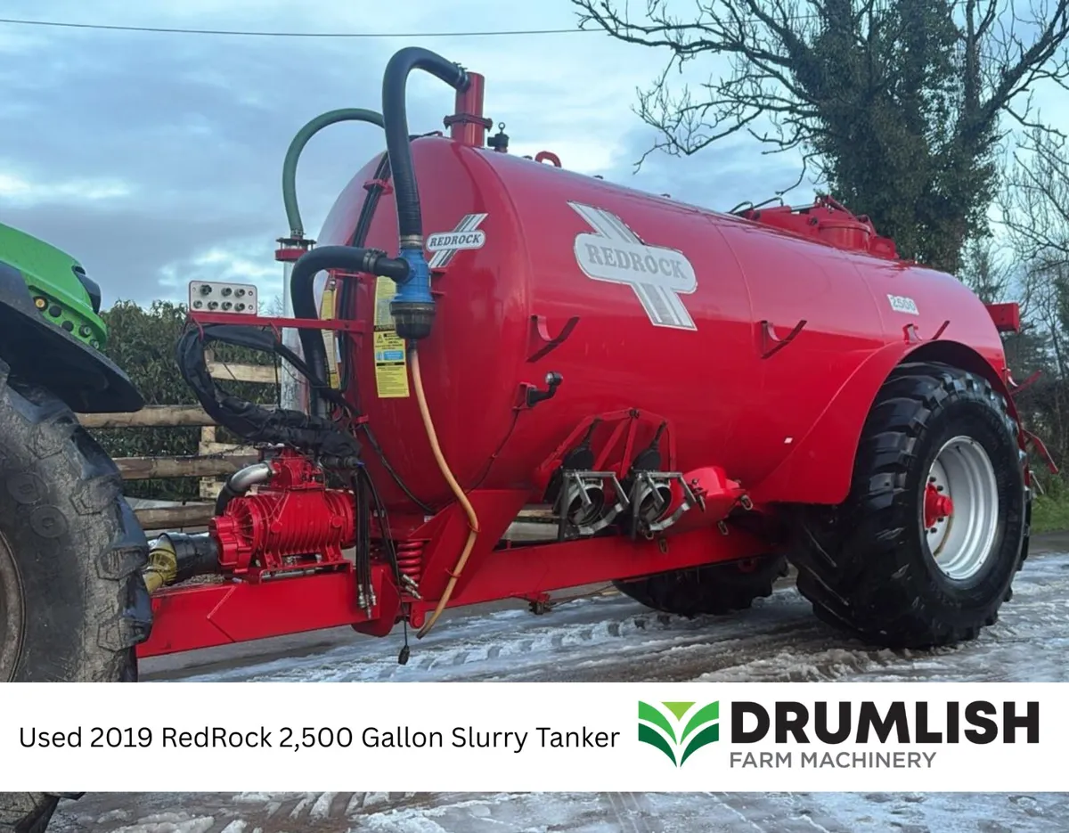 Used 2019 RedRock 2,500 Gallon Slurry Tanker - Image 3