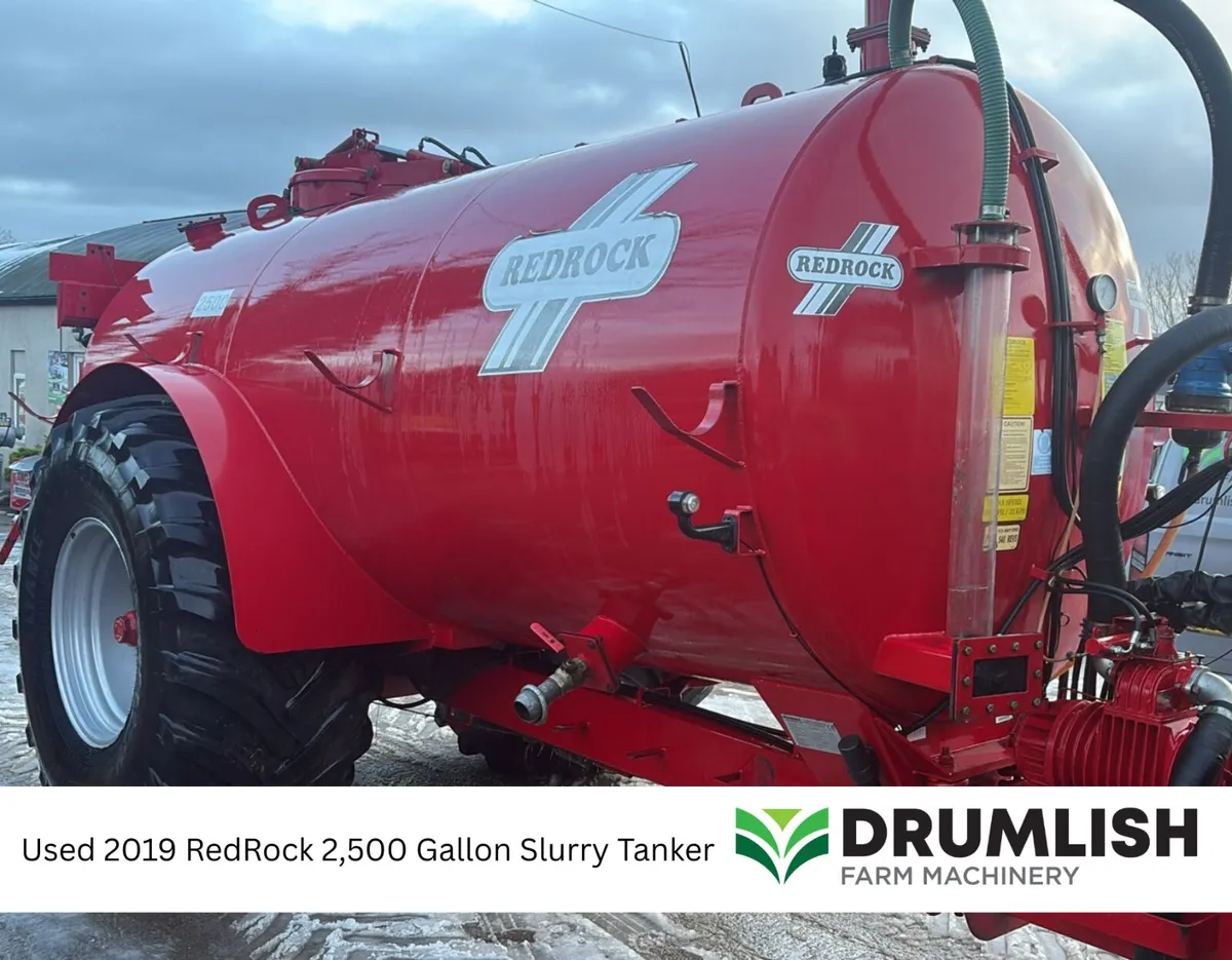 Used 2019 RedRock 2,500 Gallon Slurry Tanker - Image 4